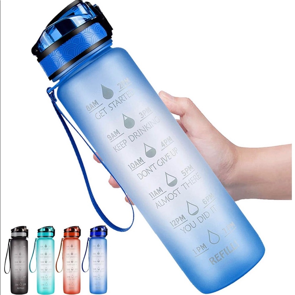 SOLD Motivational water bottles 32 oz!